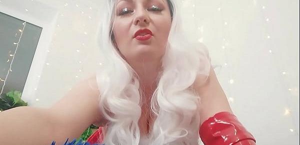  Strapon FemDom POV Video, Xmas Mistress Strap-on Dirty Talk